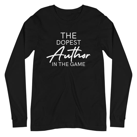 The Dopest Author Long Sleeve Unisex Tee
